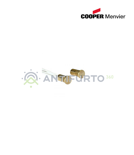 Microcontatto in ottone da incasso in ottone - Menvier Cooper CSA 314