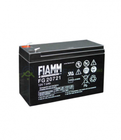 Accumulatore 12 V 7.2 Ah, FG20721, Fiamm