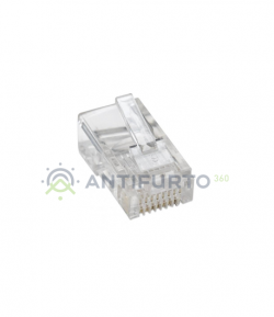 Plug RJ45 UTP per cavo rigido- Accessori TVCC PLUGJG45