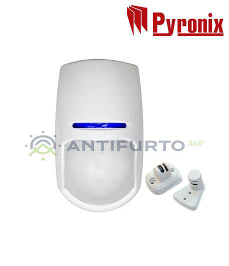 Rivelatore Doppia Tecnologia Anti-Masking e Anti Spray da interno copertura 15 mt KX15DTAM