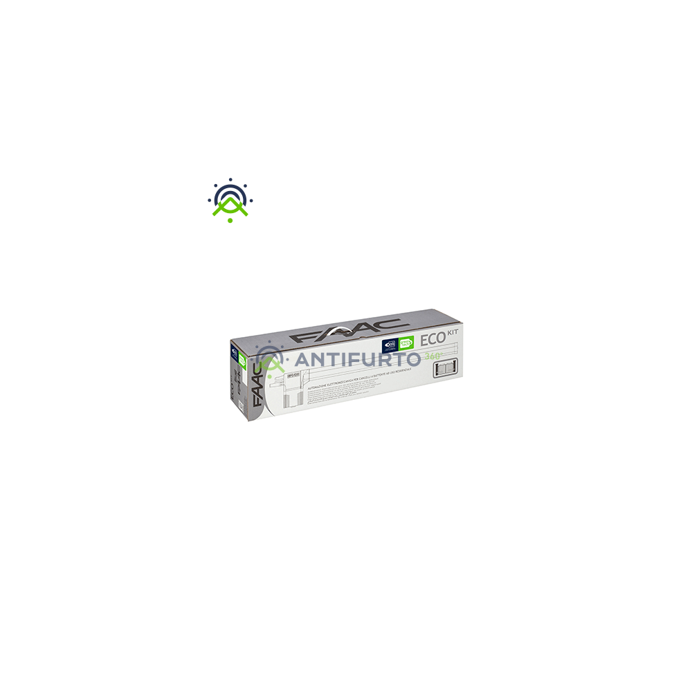 Faac Eco Kit 230V Green 105632445 - Antifurto360.it
