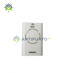Trasmittente XT4 868 SLH LR con 4 canali bianca- FAAC 787010