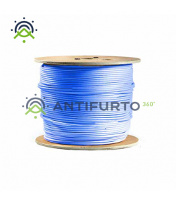 cavo lan e Videosorveglianza UTPCAT5 4X2X0.22ZA Guaina duraflam Blu bonbina 305 MT