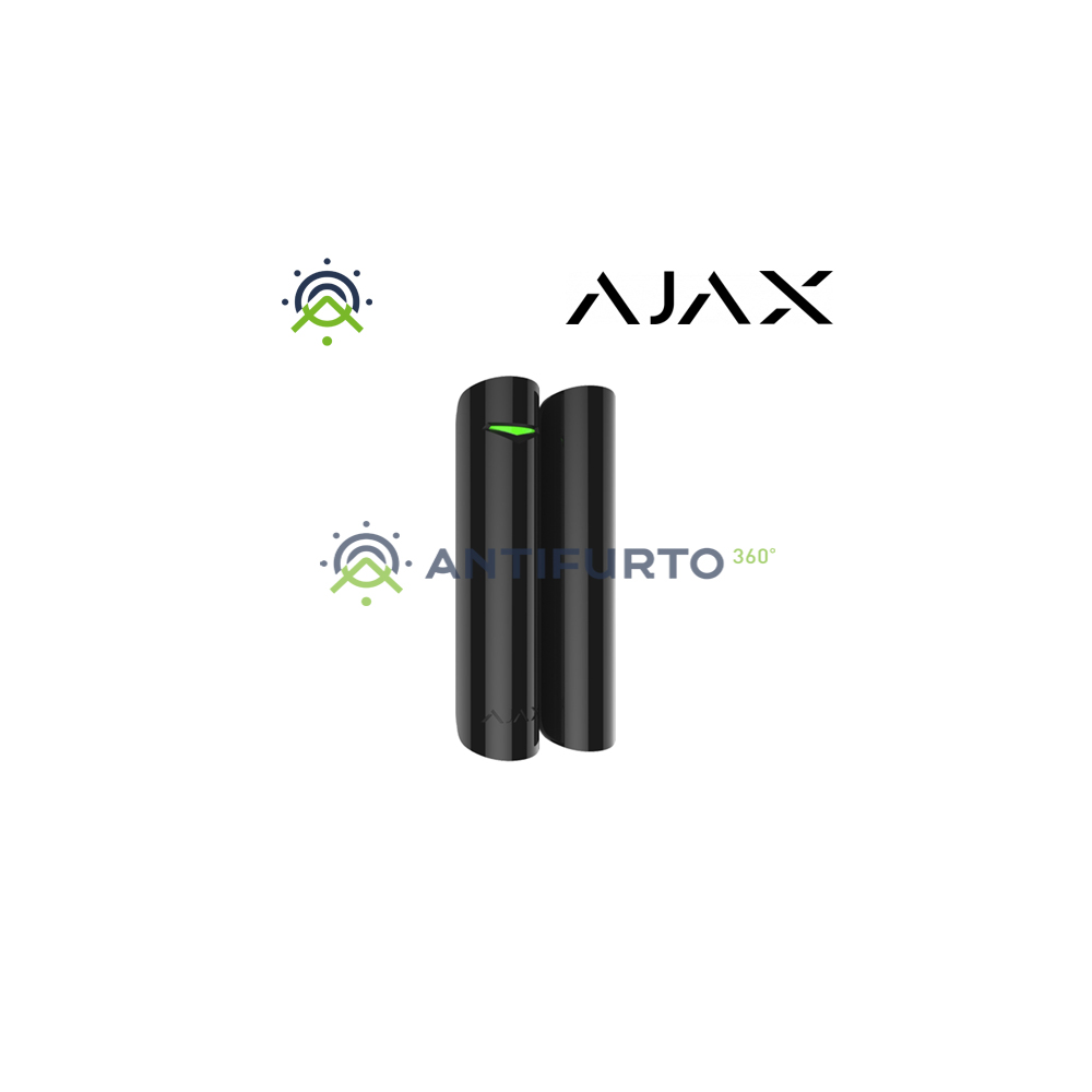 7062 DOORPROTECT BL - Contatto magnetico e ingresso esterno - Nero -  Ajax