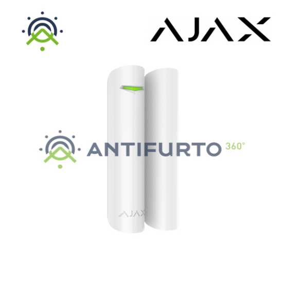 7063 DOORPROTECT W - Contatto magnetico e ingresso esterno - Bianco -  Ajax