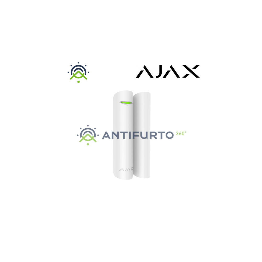 7063 DOORPROTECT W - Contatto magnetico e ingresso esterno - Bianco -  Ajax