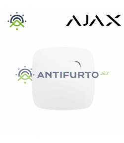 38105 FireProtect Rilevatore wireless di fumo con sensore di temperatura, sirena integrata Colore white- Ajax