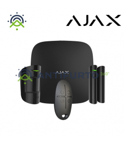 38177 StarterKit Plus (Hub Plus + MotionPtotect + DoorProtect + SpaceControl) Colore black- Ajax