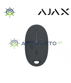38167 SpaceControl Telecomando wireless, bidirezionale con pulsante anti panico Colore black- Ajax