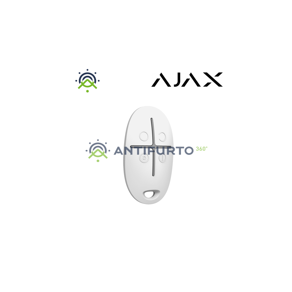 6267 SPACECONTROL W - Telecomando 4 Pulsanti - Bianco -  Ajax