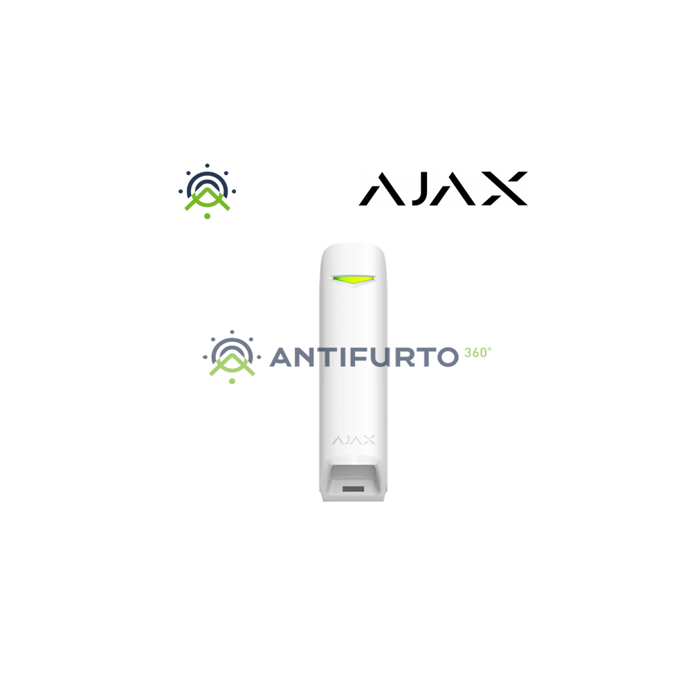 13268 MOTIONPROTECT CURTAIN W (consigliato per interno) – Rilevatore a Tenda - Bianco -  Ajax