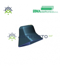 Copertura Verticale per Rilevatore tenda doppia tecnologia con snodo-Sima OUTGATE