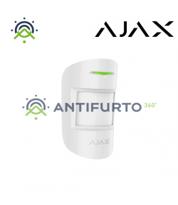 38097 CombiProtect Rilevatore di movimento e di rottura vetri wireless, pet immune Colore white- Ajax