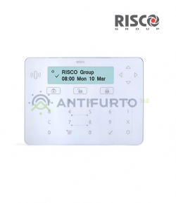 Tastiera touch ELEGANT, colore bianco-Risco RPKELPWT000B