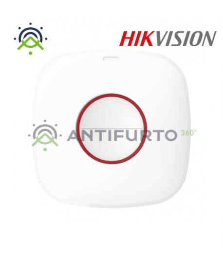 DS-PDEB2-EG2-WE PULSANTE EMERGENZA 2 TASTI DA PARETE -  Hikvision