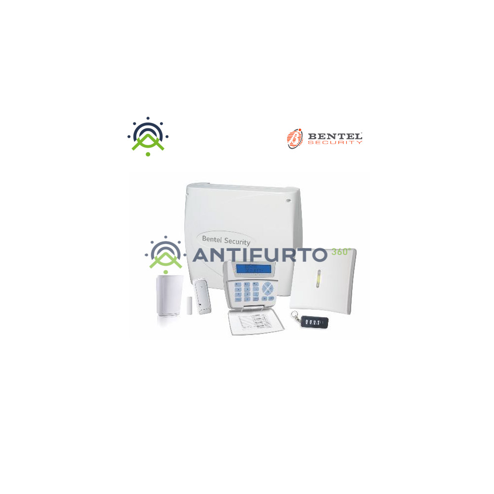 Kit Absoluta 630KW centrale espandibile da 6 a 30 zone + BKB-LCD + BW-PGH + BW-RCH + BW-MCB + BW-802