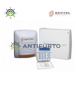 Kit Absoluta 630K centrale espandibile da 6 a 30 zone + BKB-LCD + NEKA