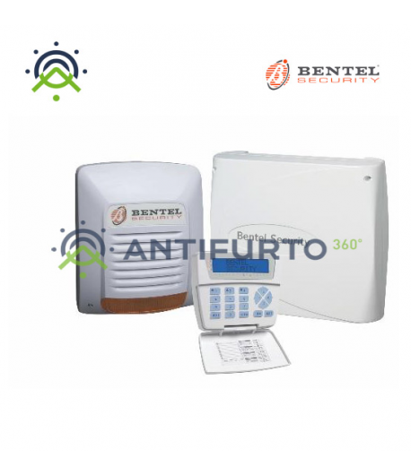 Kit Absoluta 630K centrale espandibile da 6 a 30 zone + BKB-LCD + NEKA