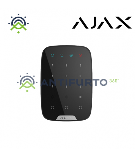 KeyPad Plus B - Tastiera Radio con lettore TAG - Nera