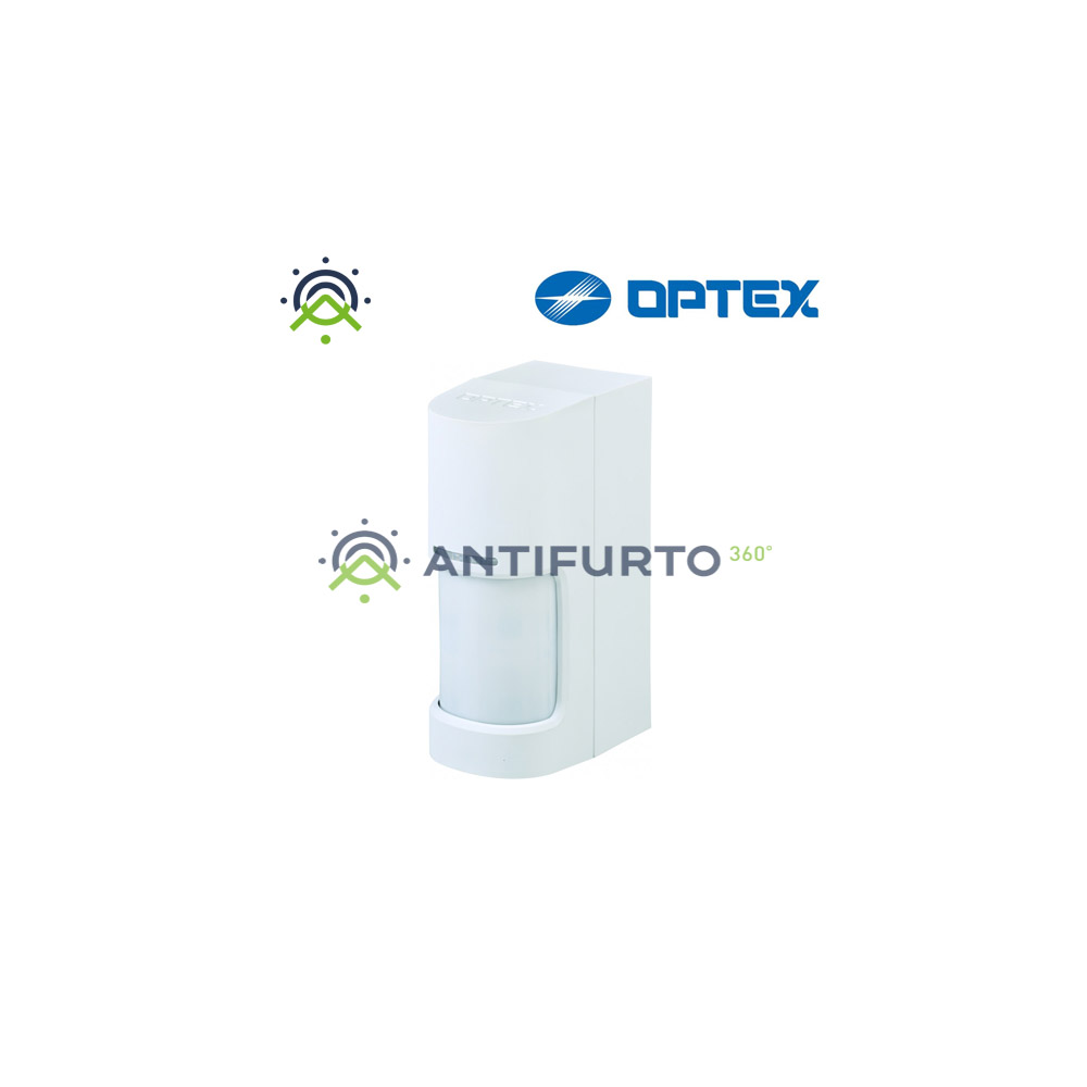 Rivelatore passivo infrarossi per esterno a doppio fascio a basso assorbimento 180° -Optex WXI-RAM
