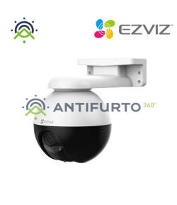 C8W Pro 2K  Telecamera Dome PAN/TGILT Wi-Fi Ip 2k  con ottica fissa 2.8 mm- Ezviz