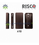 Gusci marroni per trasmettitori X78. La confezione contiene 1 set di gusci.- Risco RAX78BR0000A