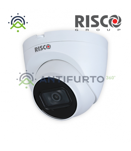 Telecamera IP Eyeball varifocal da esterno/interno, P2P, IP6- Risco RVCM72P2300A
