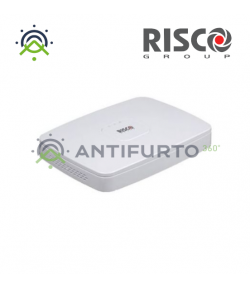 NVR: 4 Canali 4K, 4 PoE (max 36W), Smart H.265/H.265/Smart H- Risco RVNVR04002QB