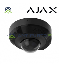 Ajax DomeCam MiniTelecamera IP cablata  (5 Mp/2.8 mm) di colore black- Ajax 76019