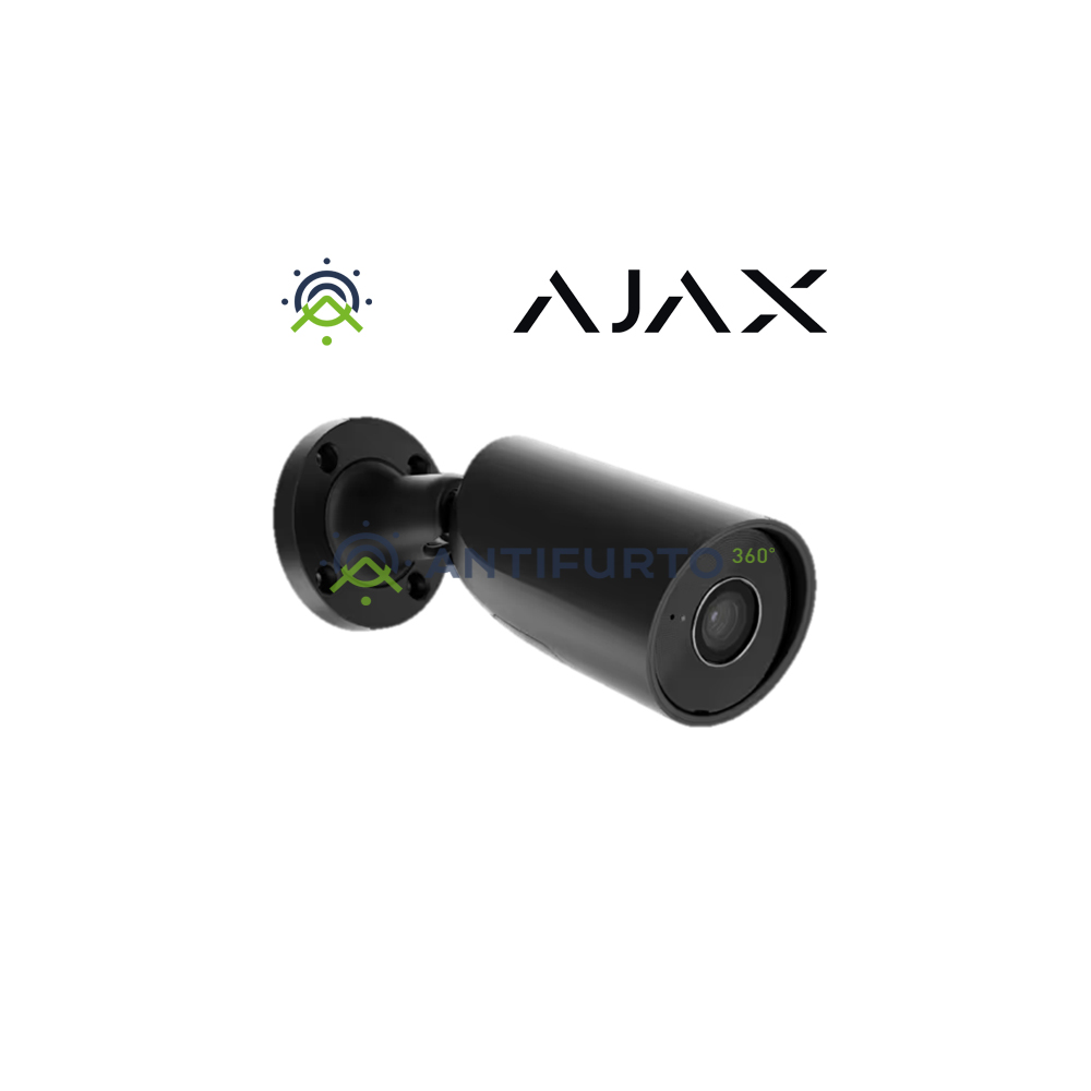 Ajax BulletCamTelecamera IP cablata (5 Mp/2.8 mm) di colore black- Ajax 79024