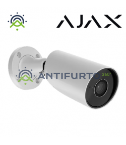 Ajax BulletCamTelecamera IP cablata (8 Mp/2.8 mm) di colore white- Ajax 79030