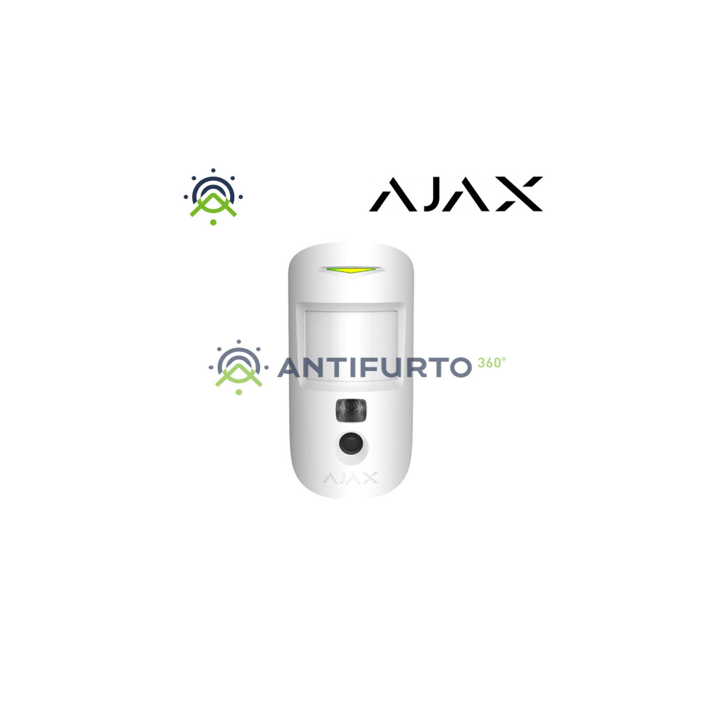 10309 MOTIONCAM W - Rilevatore Di Movimento Con Fotocamera  -Bianco -  Ajax