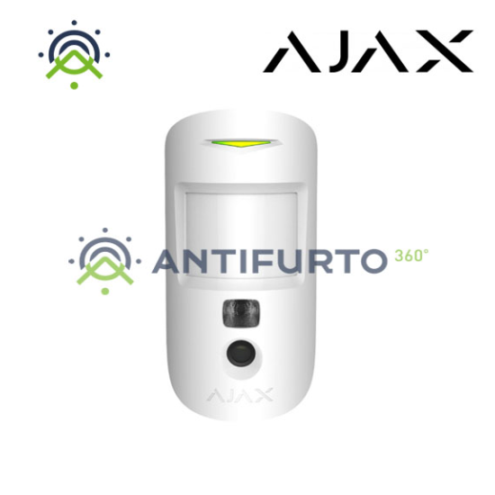 36489 MOTIONCAM W  (PhOD) - Rilevatore Di Movimento Con Fotocamera  -Bianco -  Ajax