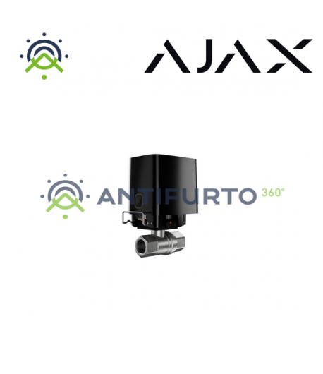 52266 WaterStop [1] Valvola di intercettazione dell'acqua intelligente wireless Colore black- Ajax