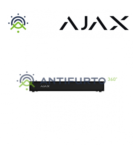 140912 NVR H2D8PAC (8-ch) Colore black- Ajax