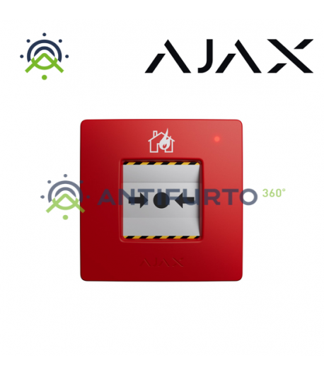60815 Manual Call Point Colore red- Ajax