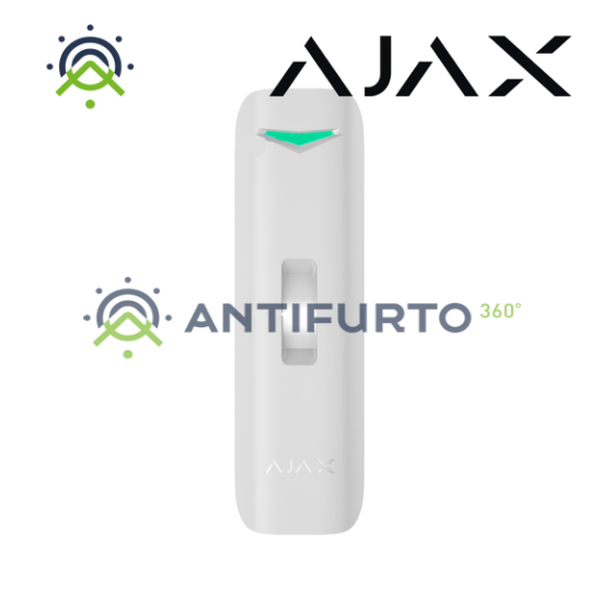 130273 Curtain Outdoor Mini Jeweller Rilevatore di movimento a tenda wireless a doppia tecnologia da esterno e interno m- Ajax