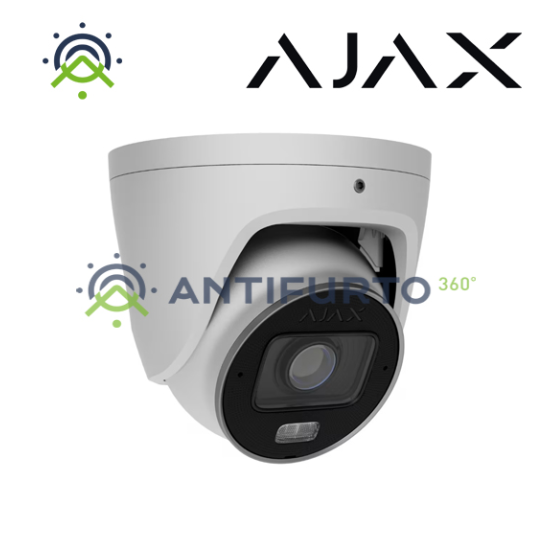 126281 TurretCam HLVF (5 Mp) Colore white- Ajax