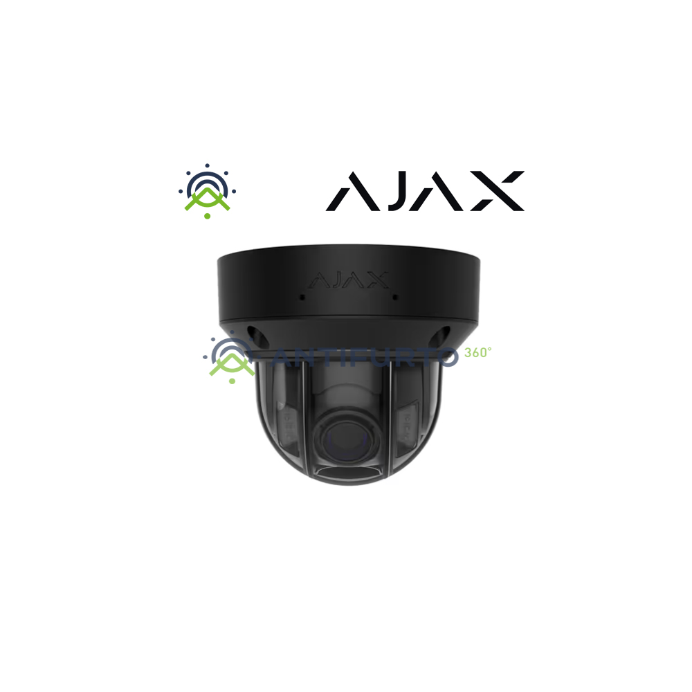 126286 DomeCam HLVF (8 Mp) Colore black- Ajax