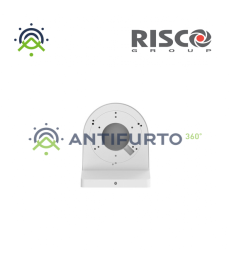 Staffa installazione a parete per telecamera AI 4MP Poe Eyeball (RVCM72A300RA) e 5MP poE Dome (RVCM32A330- Risco RVIM1BZJC0RA