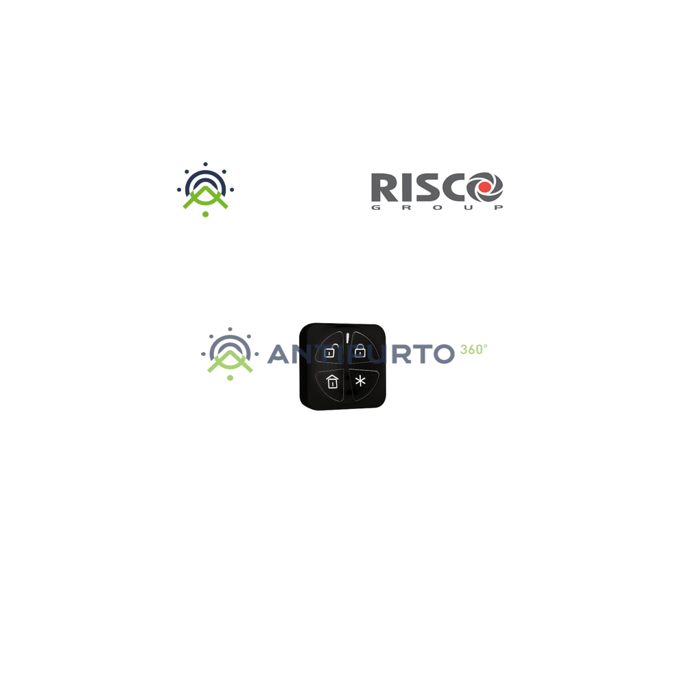 Telecomando Panda nero bidirezionale a 4 tasti Rolling Code, Stesse caratteristiche codice RWX332KF800B - antifurto360.it