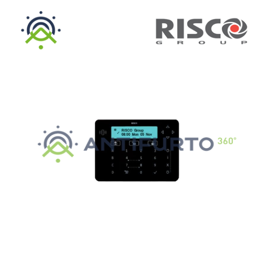 Tastiera touch Elegant nera per LightSYS+ (e con le precedenti ProSYS™ Plus e LightSYS2), Stesse caratter- Risco RPKELPB0000B
