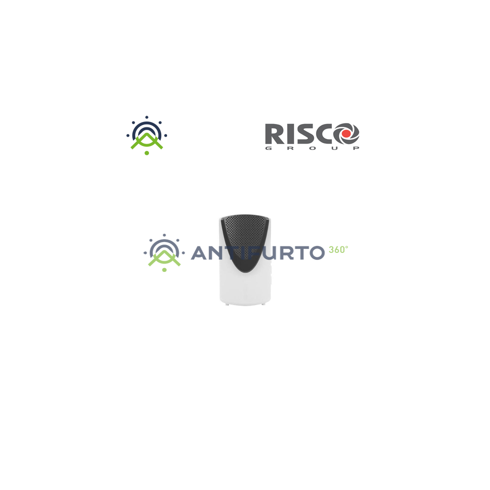 Unità radio campanello da interno. Se ne possono collegare massimo 2 ad un doorbell (una in più a quella - Risco RVDB701C000A